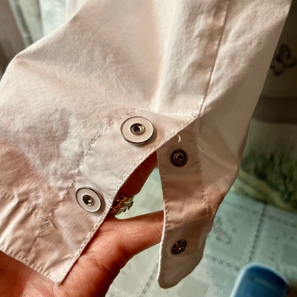 White Lightweight Vest w/ Removable Hood - Picture 5 of 5